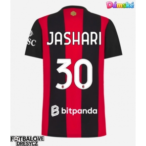 AC Milan Ardon Jashari #30 Dámské Domácí Dres 2026-27 Krátký Rukáv AC Milan Ardon Jashari #30 Dámské Domácí Dres 2026-27 Krátký Rukáv